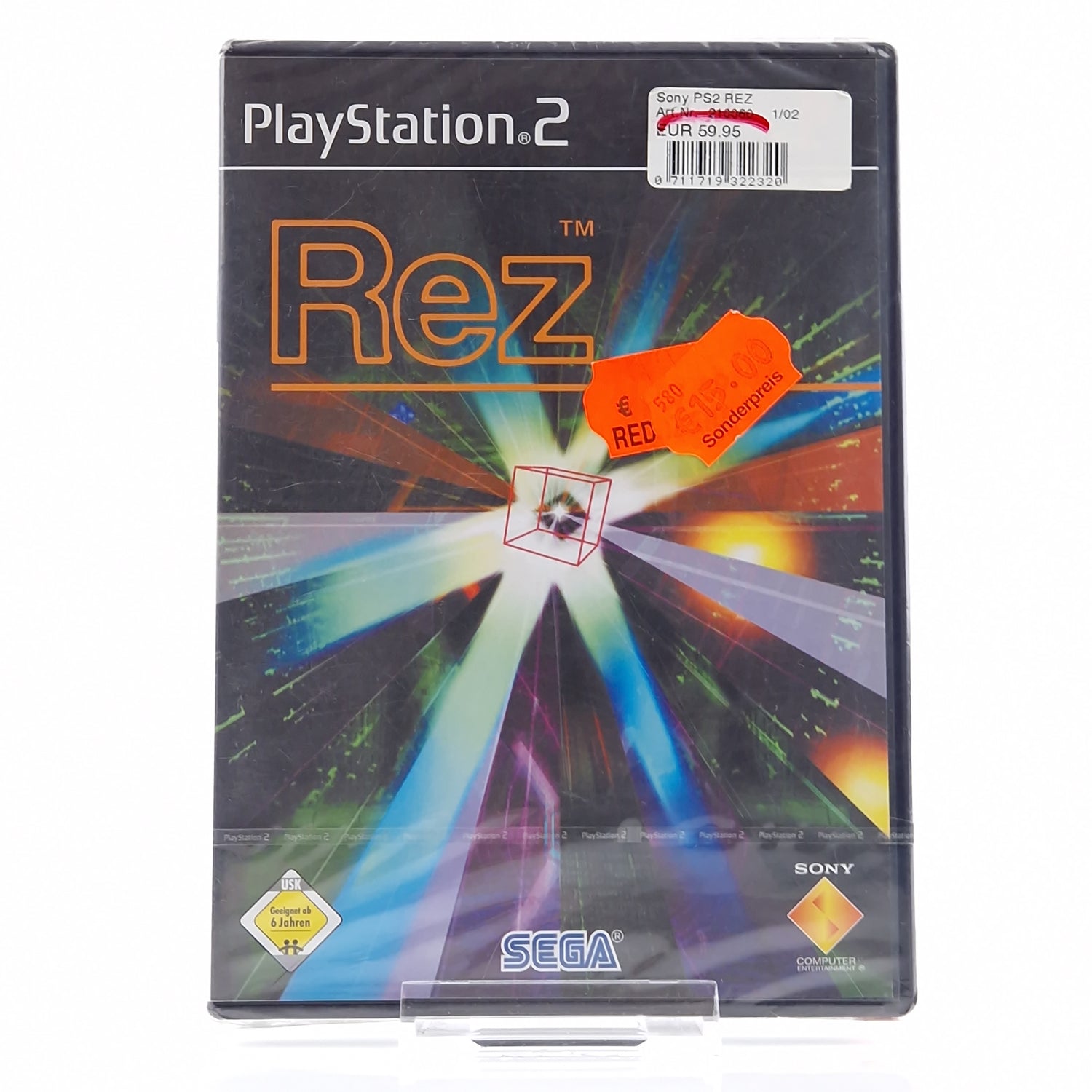 Playstation 2 Spiel : REZ - PS2 Factory SEALED NEU NEW / OVP PAL