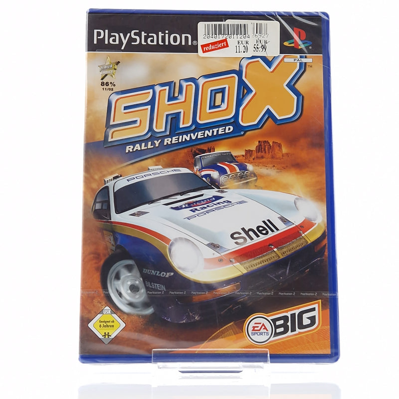 Playstation 2 Spiel : Shox Rally Reinvented - PS2 Factory SEALED NEU NEW OVP