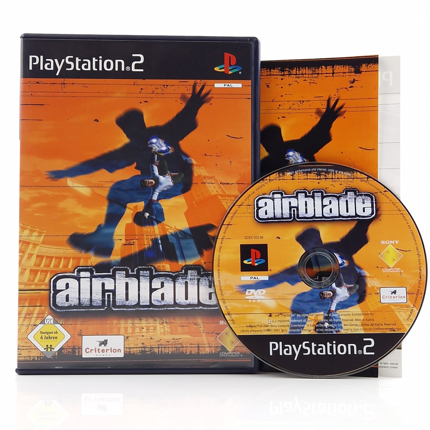 Playstation 2 Spiel : Airblade - SONY PS2 OVP / PAL Game