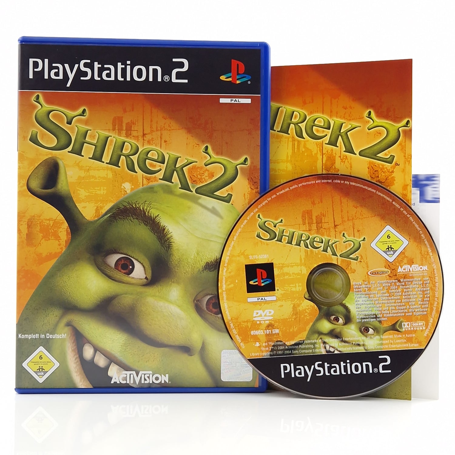 Playstation 2 Spiel : Shrek 2 - SONY PS2 OVP / PAL Game