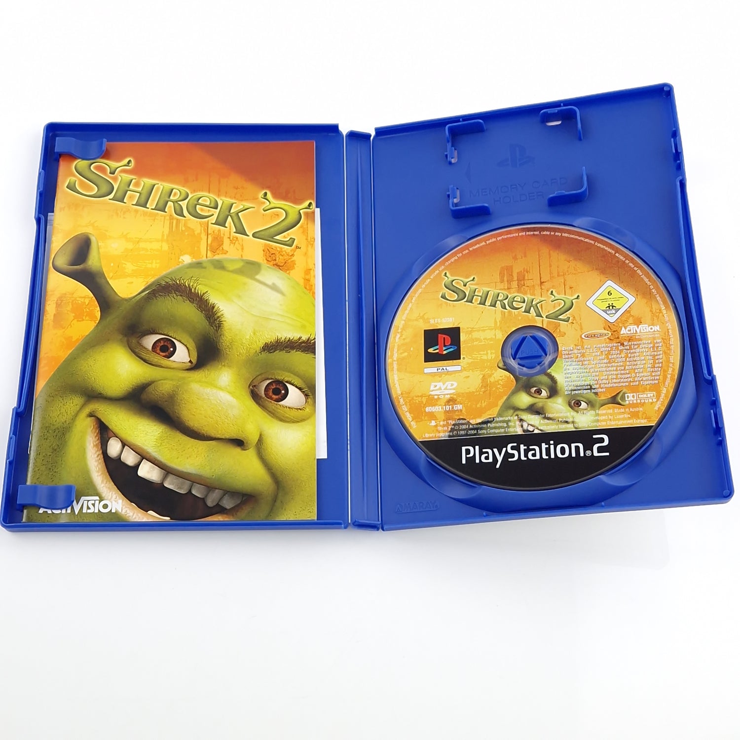 Playstation 2 Spiel : Shrek 2 - SONY PS2 OVP / PAL Game