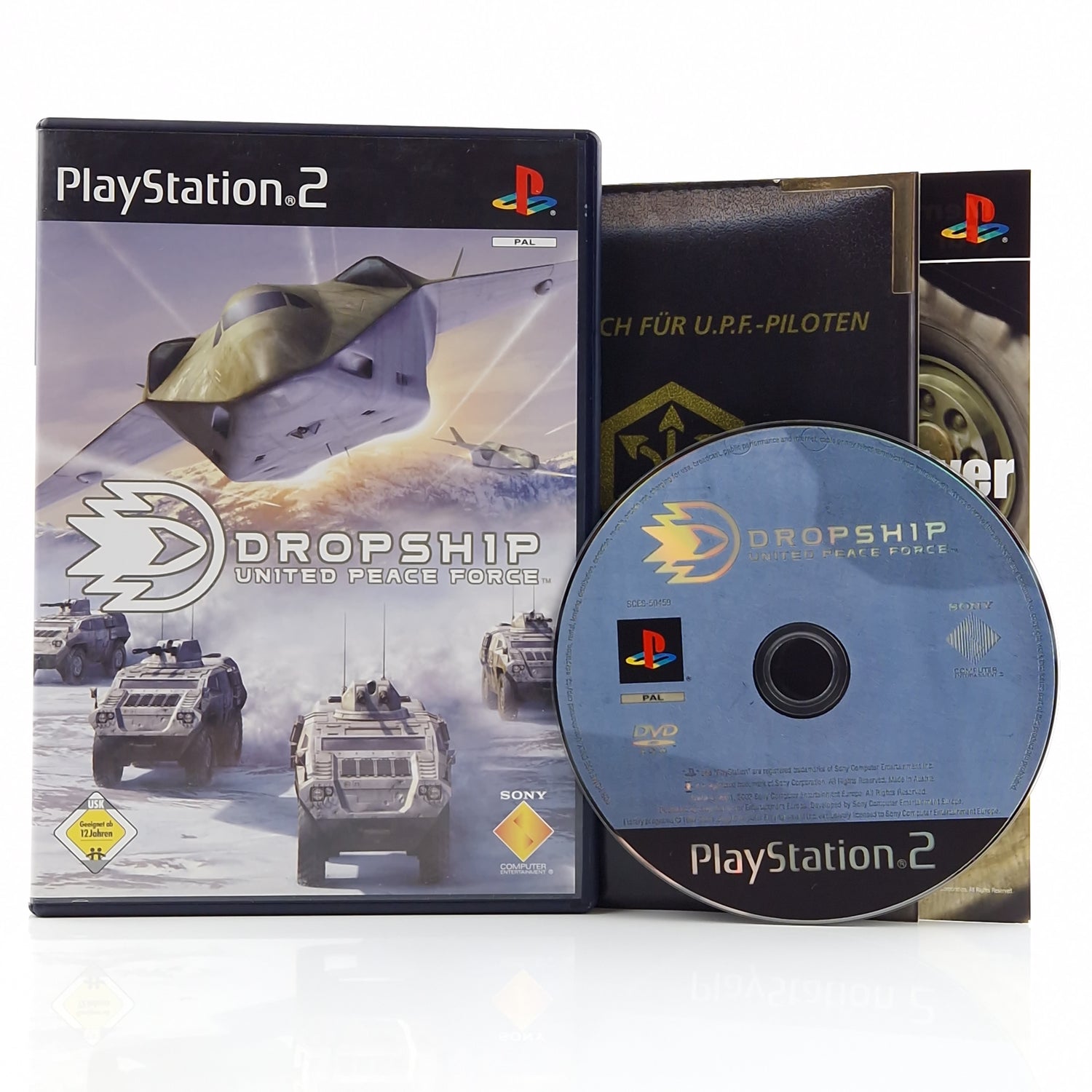 Playstation 2 Spiel : Dropship United PEace Force - SONY PS2 OVP / PAL Game