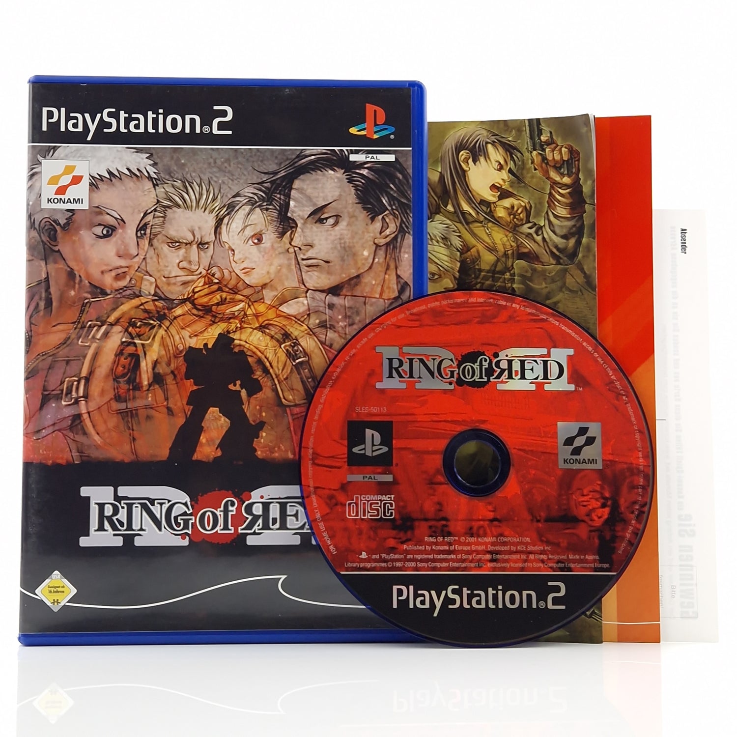 Playstation 2 Spiel : Ring of Red - SONY PS2 CD Anleitung OVP / PAL Game