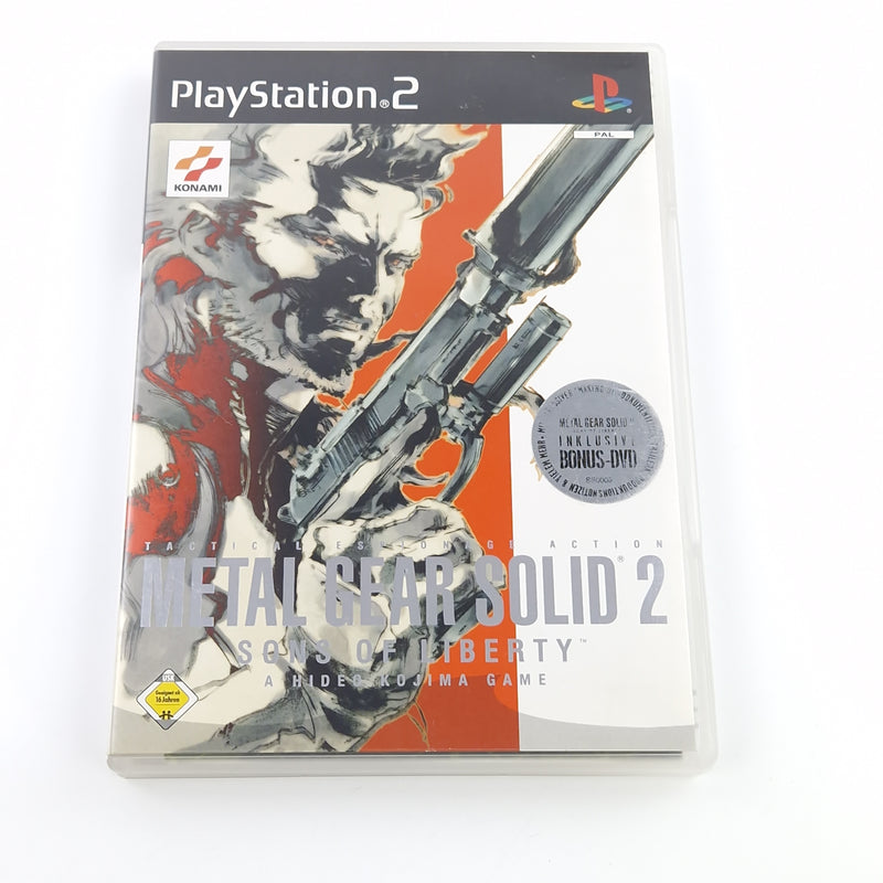 Playstation 2 Spiel : Metal Gear Solid 2 Sons of Liberty - SONY PS2 OVP