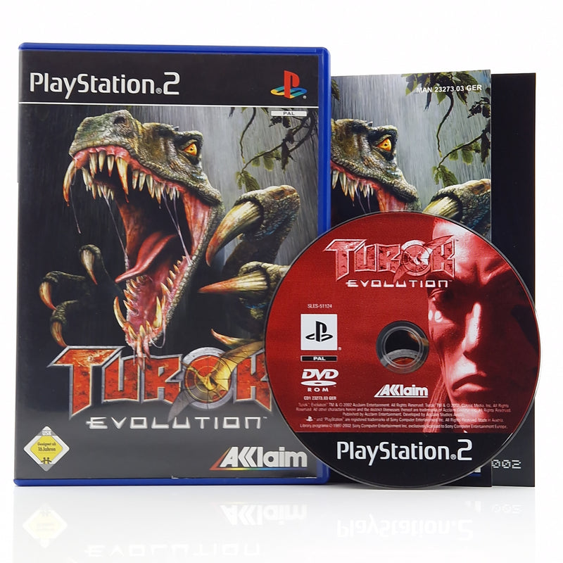 Playstation 2 Spiel : Turok Evolution - SONY PS2 CD Anleitung OVP PAL