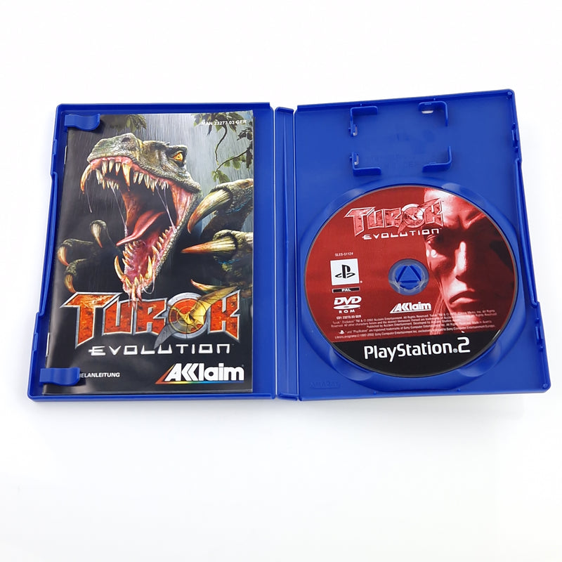 Playstation 2 Spiel : Turok Evolution - SONY PS2 CD Anleitung OVP PAL