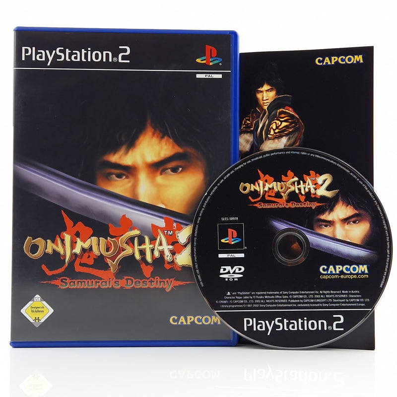 Playstation 2 Spiel : Onimusha 2 Samurais Destiny - SONY PS2 CD Anleitung OVP