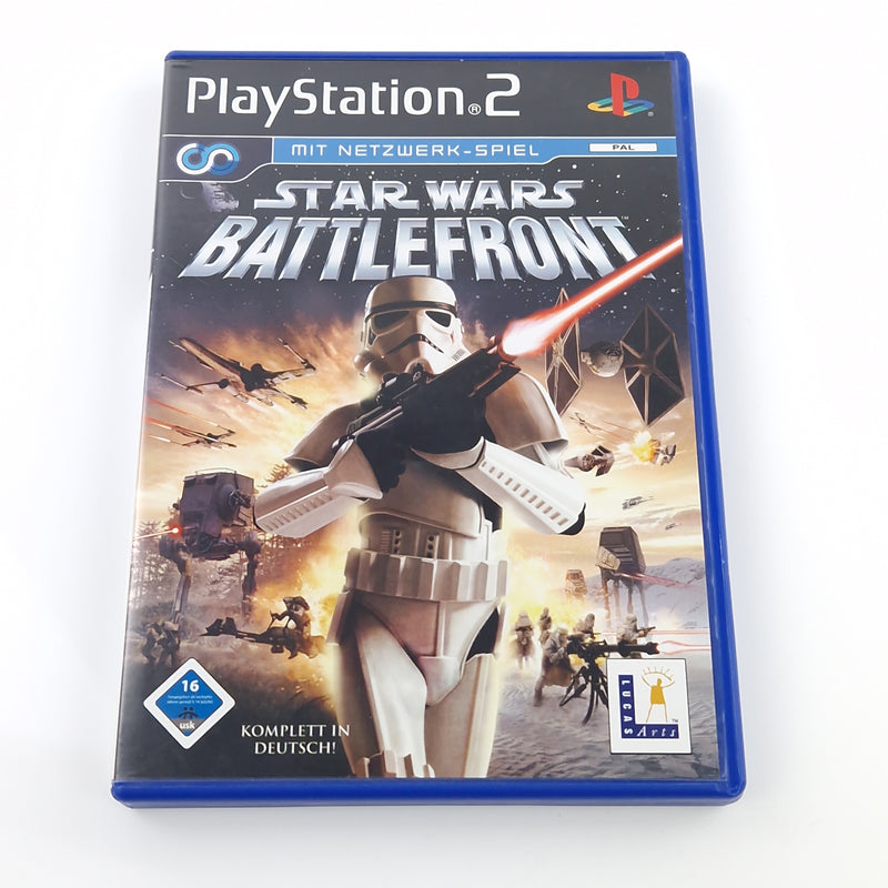 Playstation 2 Spiel : Star Wars Battlefront - SONY PS2 CD Anleitung OVP PAL