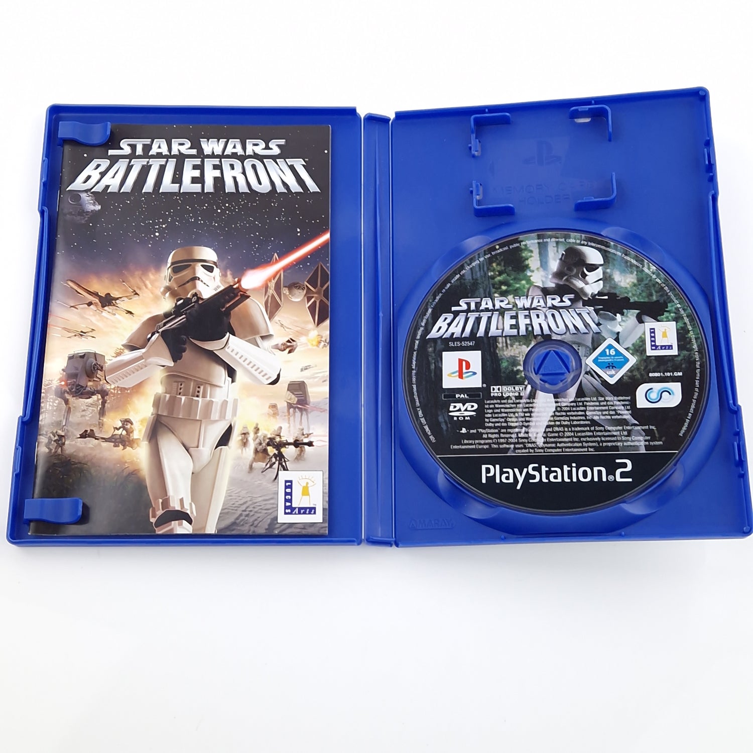 Playstation 2 Spiel : Star Wars Battlefront - SONY PS2 CD Anleitung OVP PAL