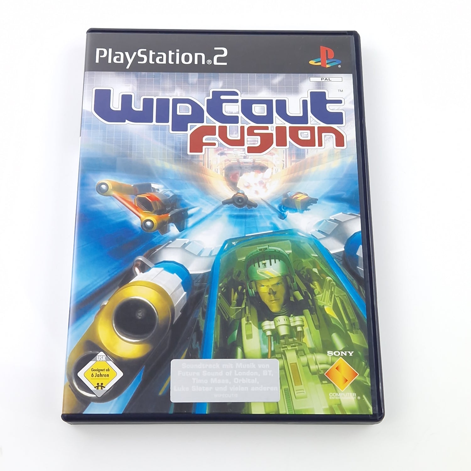 Playstation 2 Spiel : Wipeout Fusion - SONY PS2 CD Anleitung OVP PAL