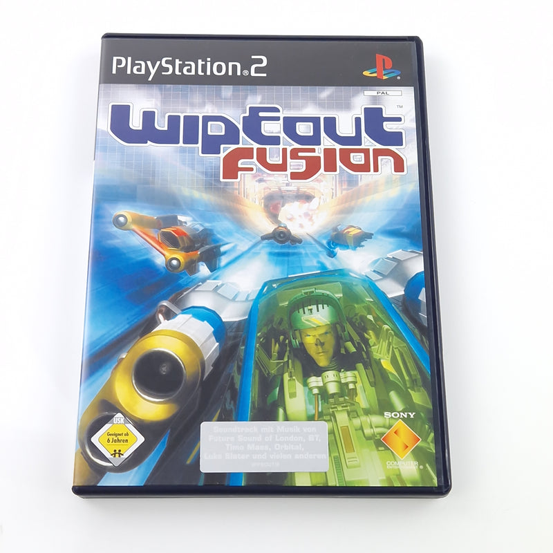 Playstation 2 Spiel : Wipeout Fusion - SONY PS2 CD Anleitung OVP PAL