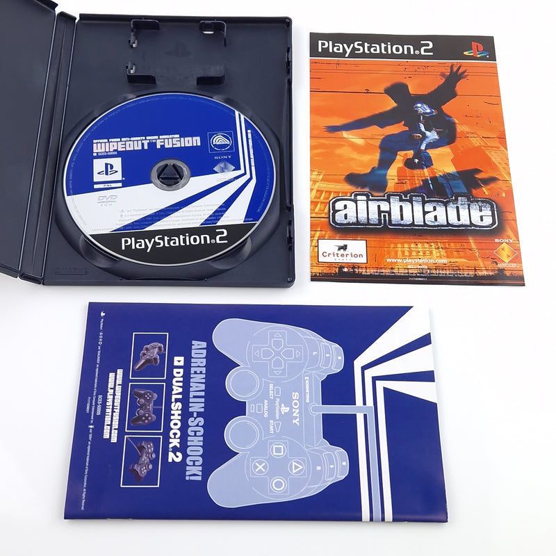 Playstation 2 Spiel : Wipeout Fusion - SONY PS2 CD Anleitung OVP PAL