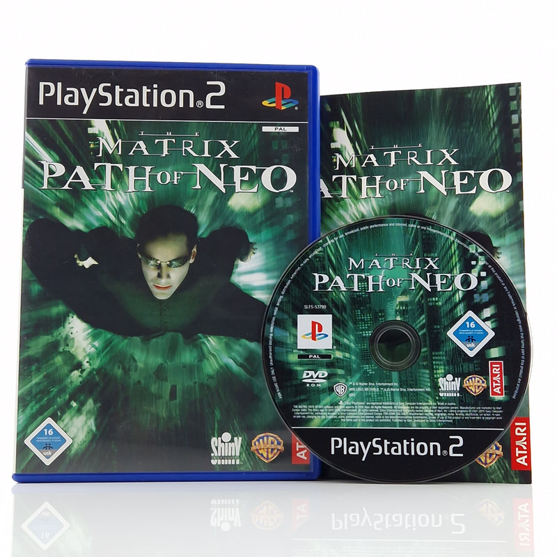 Playstation 2 Spiel : The Matrix Path of NEO - SONY PS2 CD Anleitung OVP dt. PAL