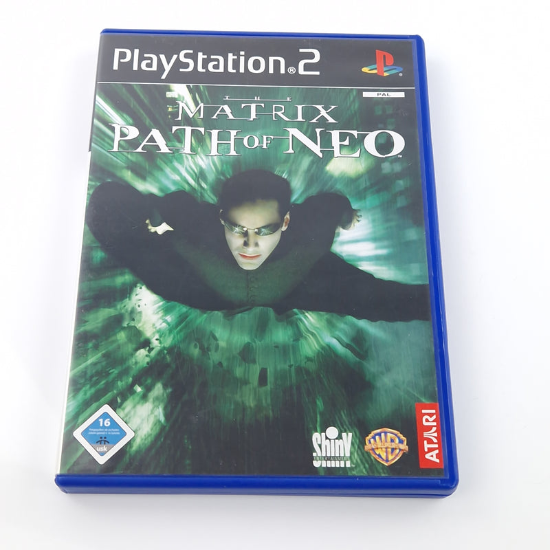 Playstation 2 Spiel : The Matrix Path of NEO - SONY PS2 CD Anleitung OVP dt. PAL