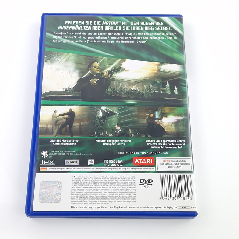 Playstation 2 Spiel : The Matrix Path of NEO - SONY PS2 CD Anleitung OVP dt. PAL