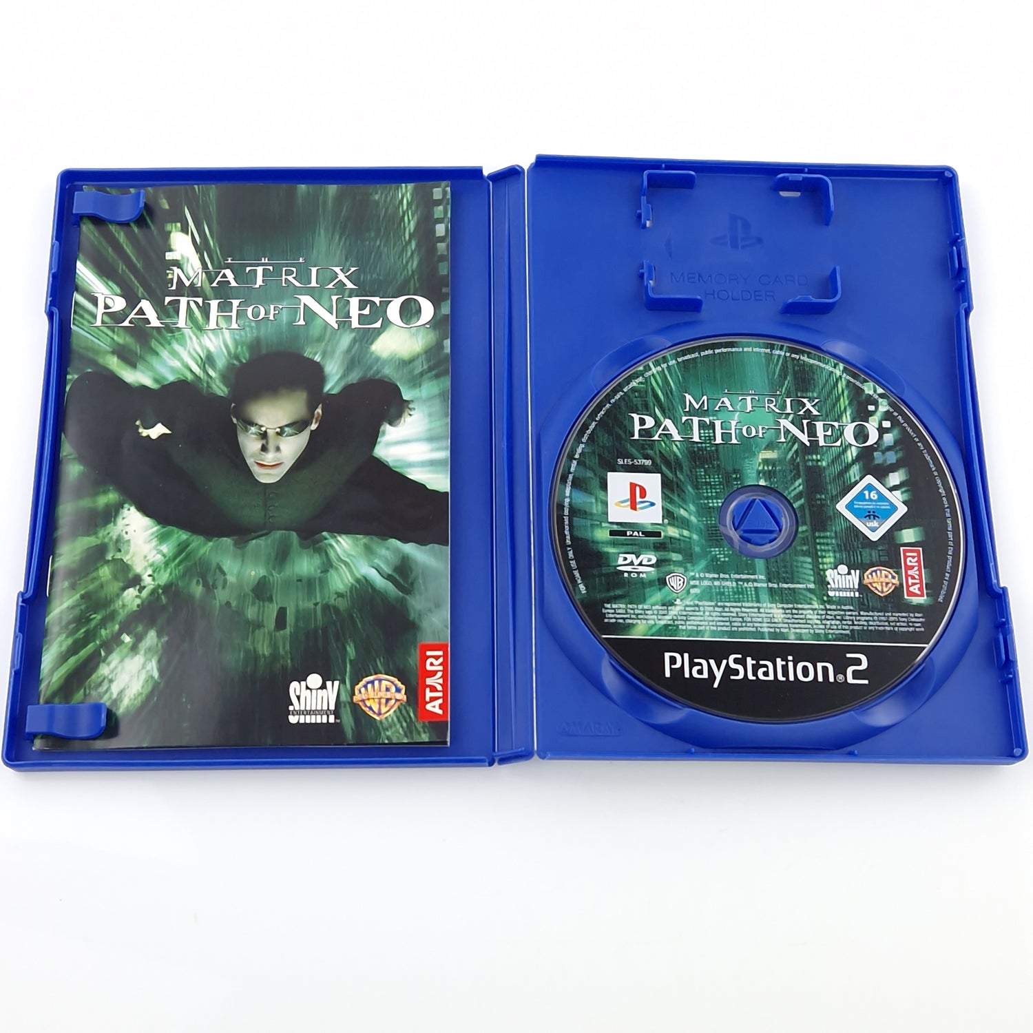 Playstation 2 Spiel : The Matrix Path of NEO - SONY PS2 CD Anleitung OVP dt. PAL