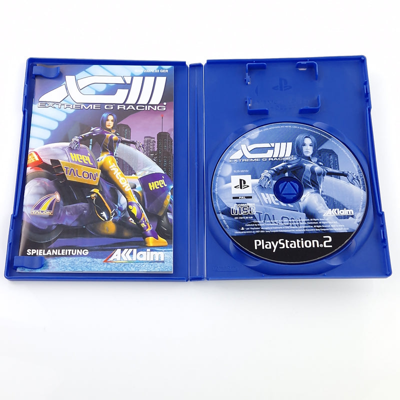 Playstation 2 Spiel : XG3 Extreme G Racing - Sony PS2 CD Anleitung OVP / dt. PAL