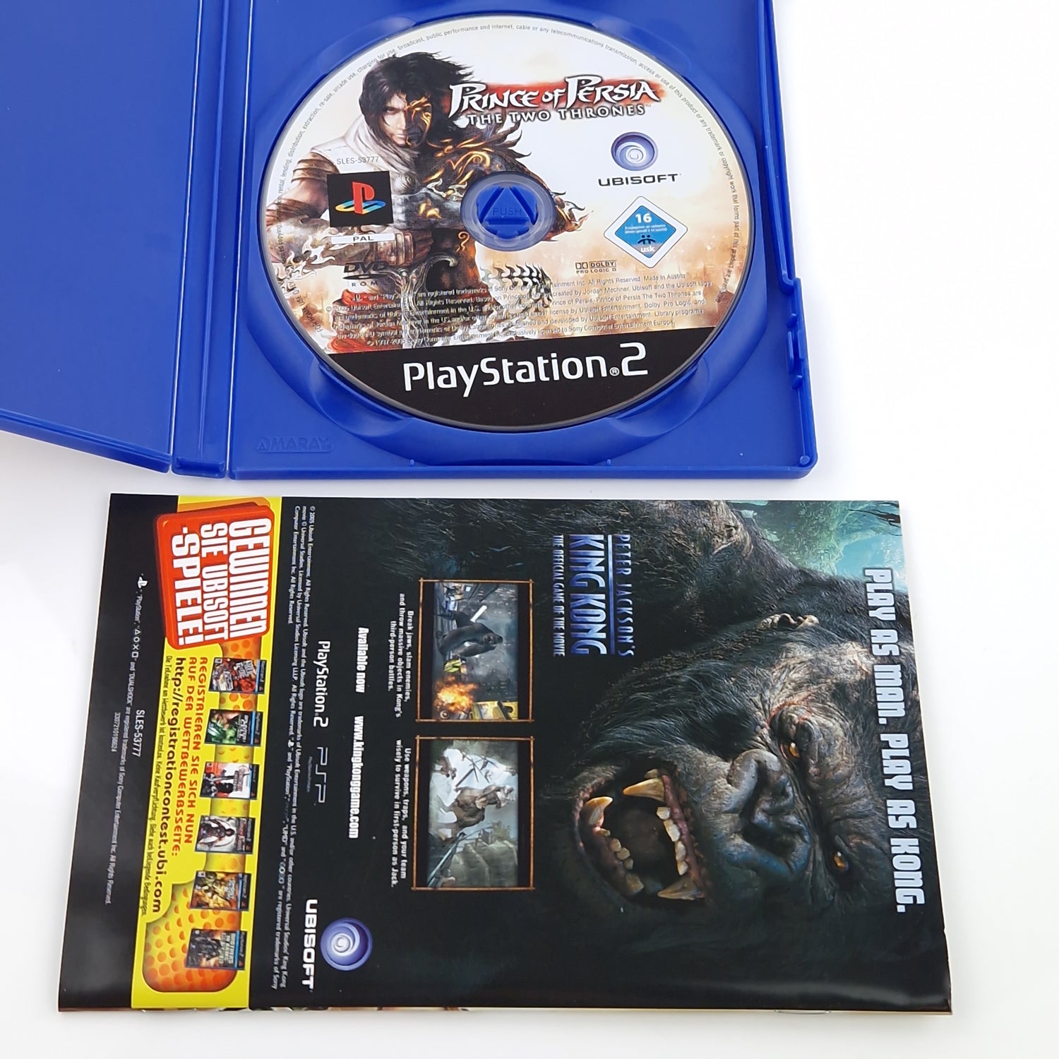 Playstation 2 Spiel : Prince of Persia The Two Thrones - Sony PS2 OVP PAL