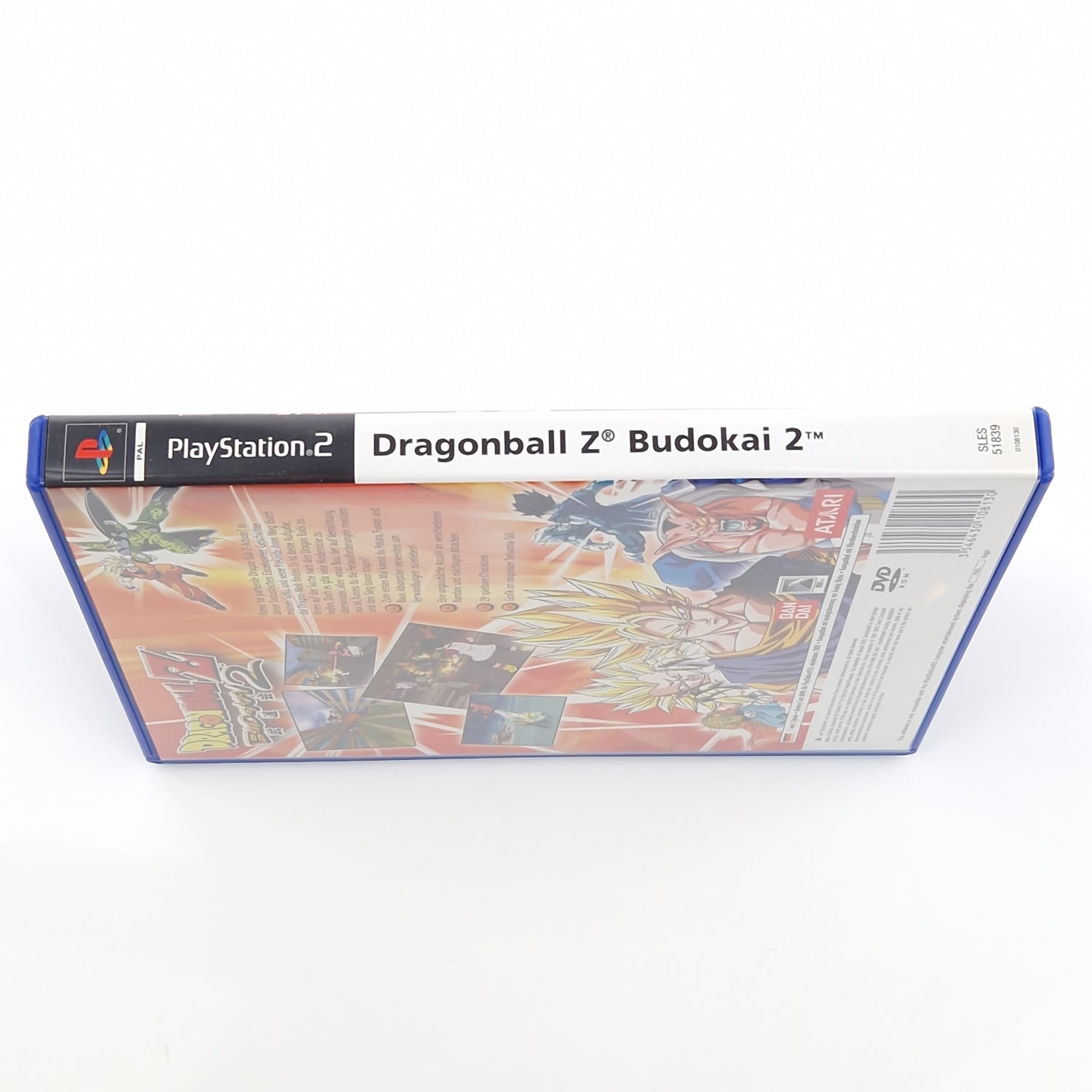 Playstation 2 Spiel : Dragonball Z Budokai 2 - Sony PS2 CD Anleitung OVP dt. PAL