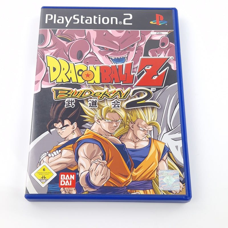 Playstation 2 Spiel : Dragonball Z Budokai 2 - Sony PS2 CD Anleitung OVP dt. PAL