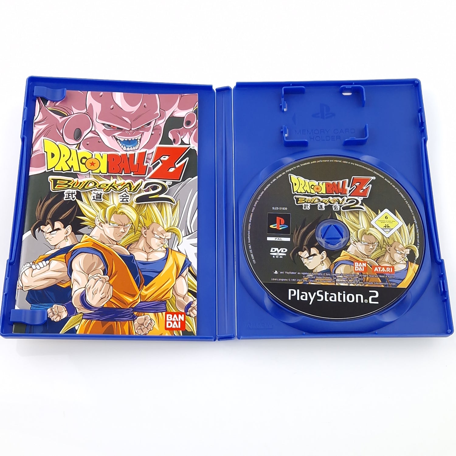 Playstation 2 Spiel : Dragonball Z Budokai 2 - Sony PS2 CD Anleitung OVP dt. PAL