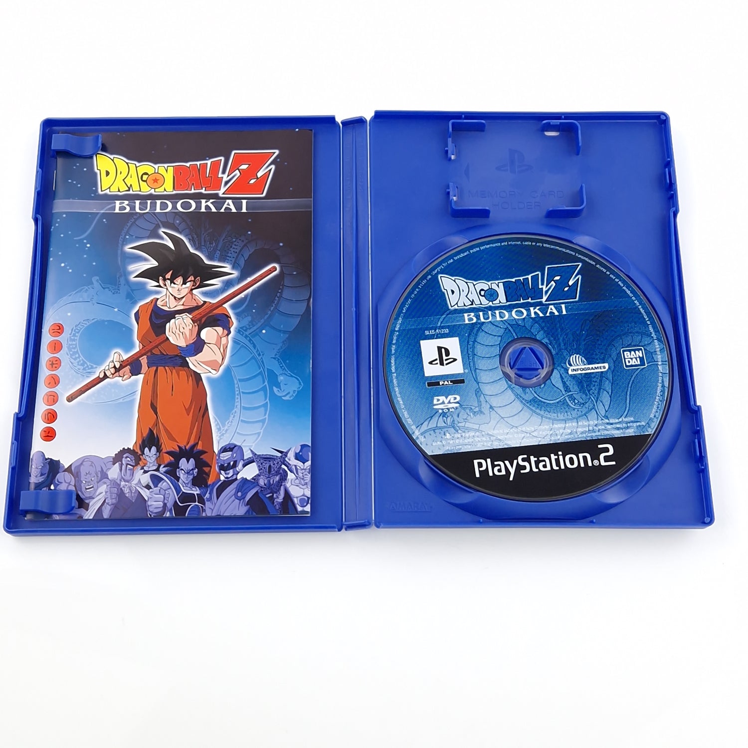 Playstation 2 Spiel : Dragonball Z Budokai - Sony PS2 CD Anleitung OVP dt. PAL