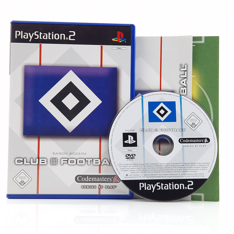 Playstation 2 Spiel : Hamburger SV Club Football - Sony PS2 CD Anleitung OVP