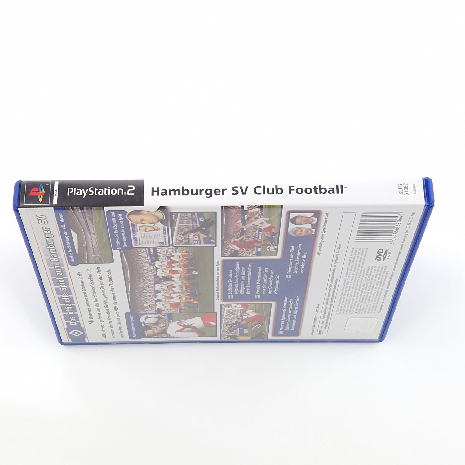 Playstation 2 Spiel : Hamburger SV Club Football - Sony PS2 CD Anleitung OVP