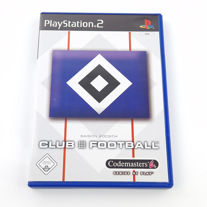 Playstation 2 Spiel : Hamburger SV Club Football - Sony PS2 CD Anleitung OVP