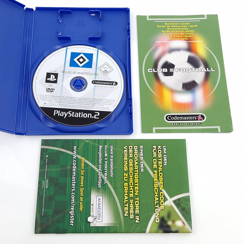 Playstation 2 Spiel : Hamburger SV Club Football - Sony PS2 CD Anleitung OVP