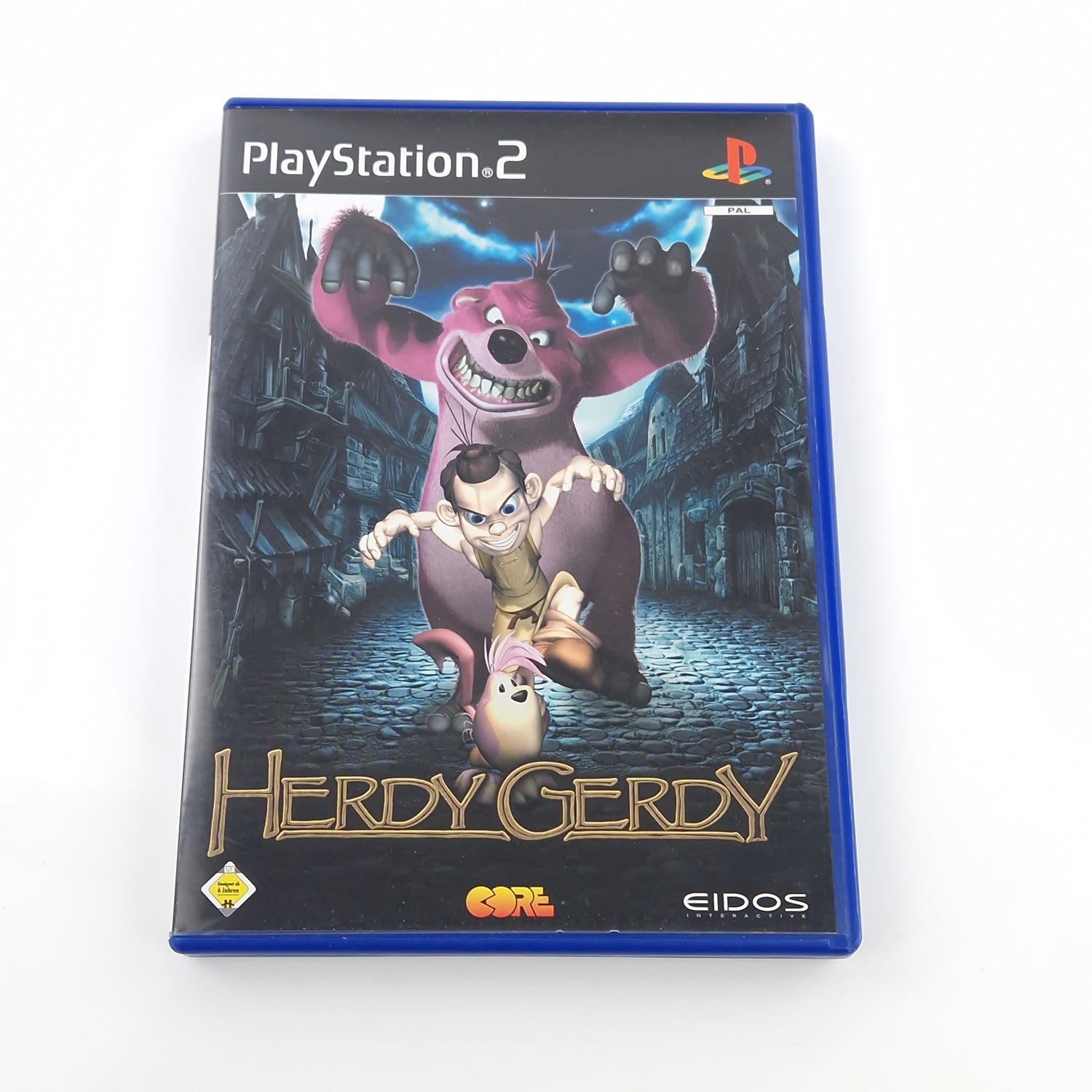 Playstation 2 Spiel : Herdy Gerdy - SONY PS2 CD Anleitung OVP PAL EIDOS