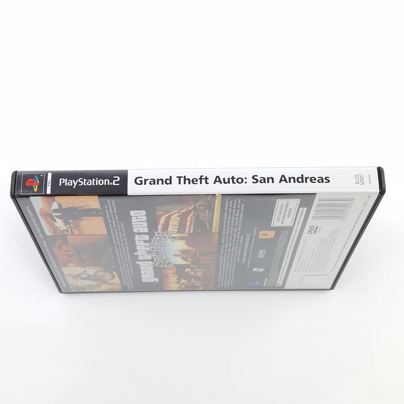 Playstation 2 Spiel : Grand Theft Auto San Andreas GTA - SONY PS2 OVP PAL