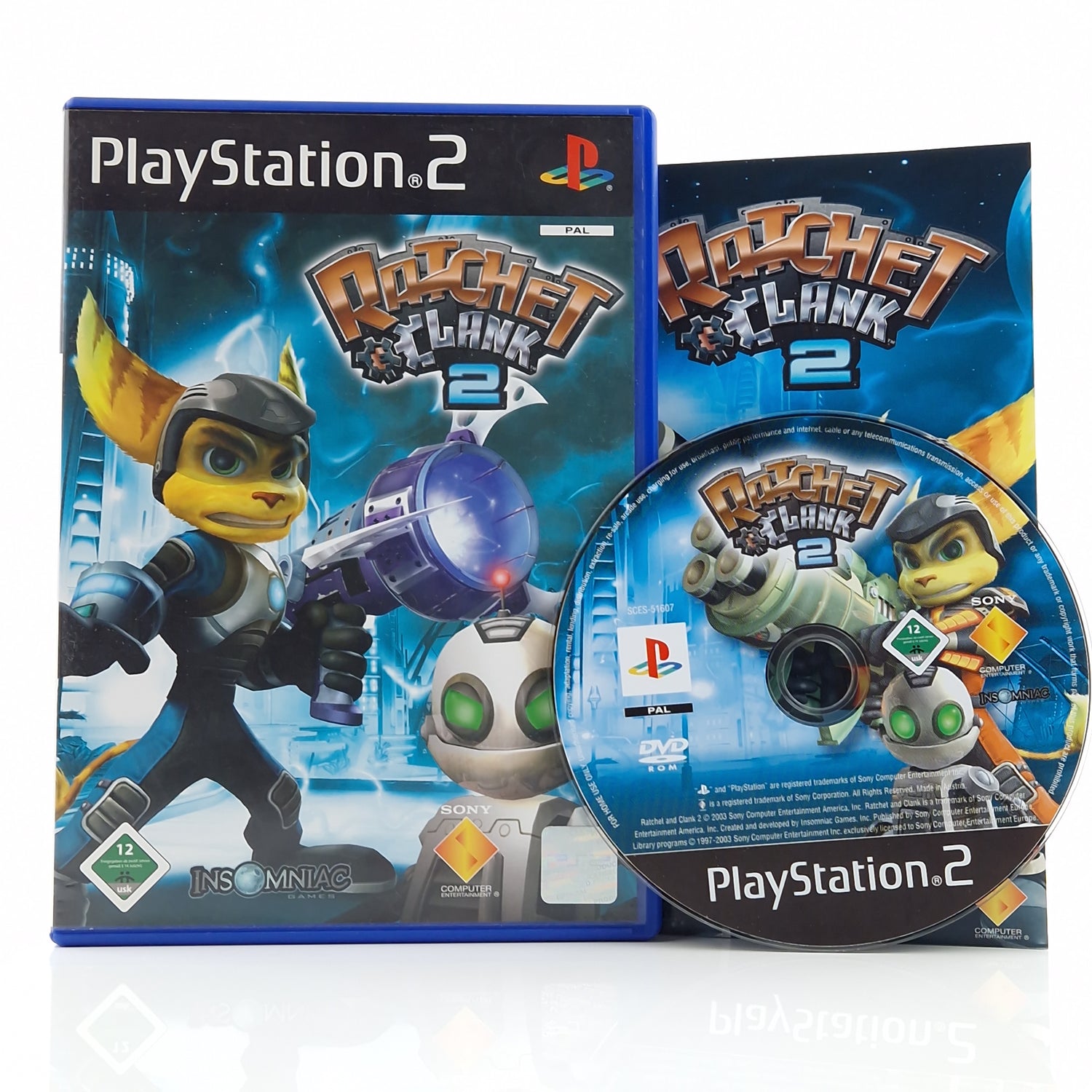 Playstation 2 Spiel : Ratchet & Clank 2 - SONY PS2 CD Anleitung OVP / PAL