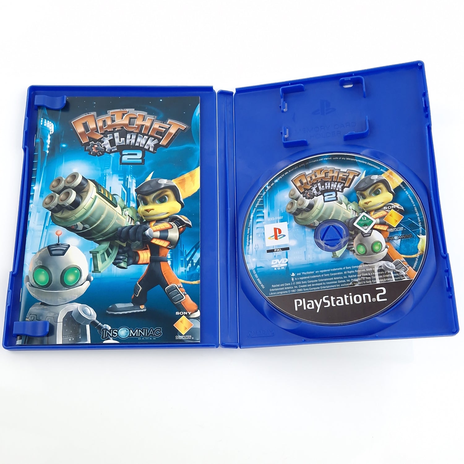 Playstation 2 Spiel : Ratchet & Clank 2 - SONY PS2 CD Anleitung OVP / PAL