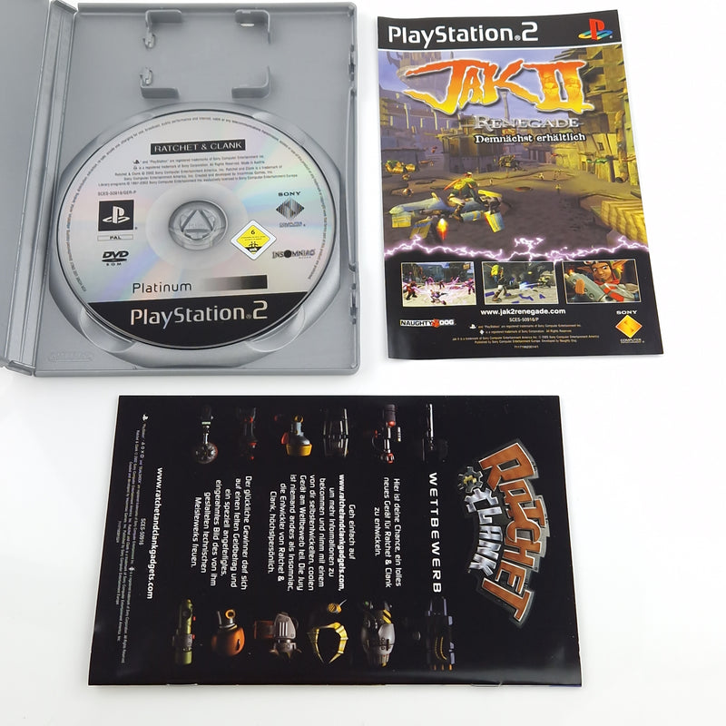 Playstation 2 Spiel : Ratchet & Clank - SONY PS2 CD Anleitung Platinum OVP / PAL