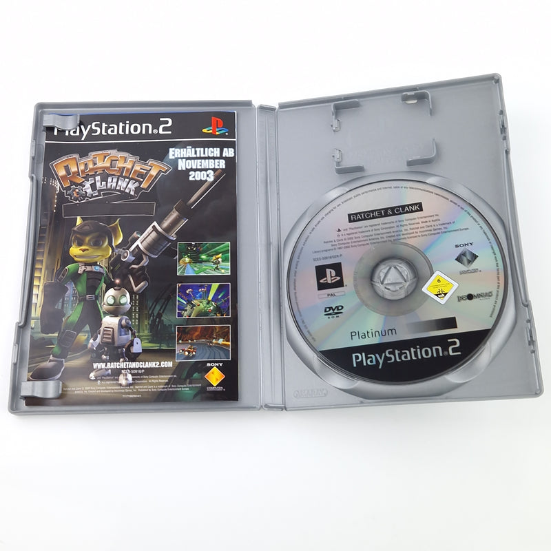 Playstation 2 Spiel : Ratchet & Clank - SONY PS2 CD Anleitung Platinum OVP / PAL