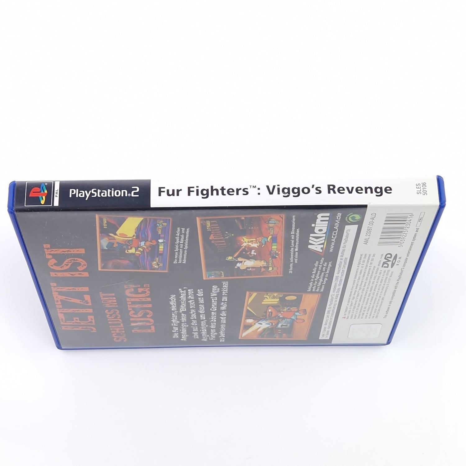 Playstation 2 Spiel : Fur Fighters Viggo´s Revenge - SONY PS2 CD Anleitung OVP