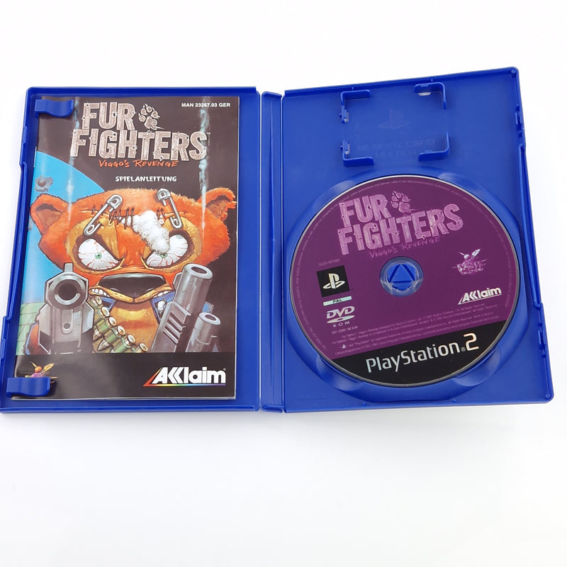 Playstation 2 Spiel : Fur Fighters Viggo´s Revenge - SONY PS2 CD Anleitung OVP