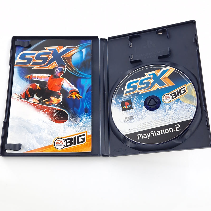 Playstation 2 Spiel : SSX Snowboarding - SONY PS2 CD Anleitung OVP PAL