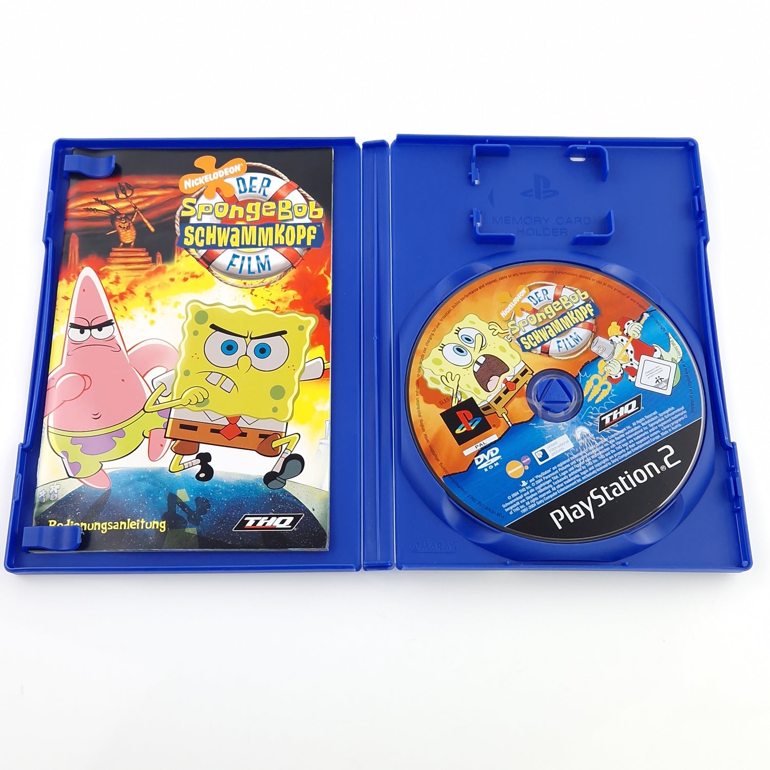 Playstation 2 Spiel : Der Spongebob Schwammkopf Film - CD Anleitung OVP PS2 PAL