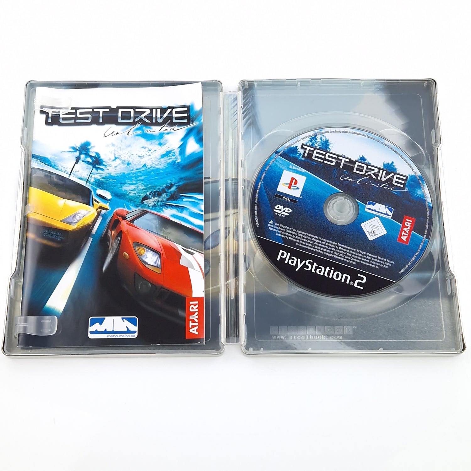 Playstation 2 Spiel : Test Drive Unlimited - CD Anleitung OVP PS2 PAL