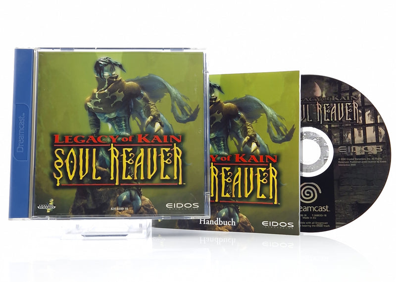 Sega Dreamcast Spiel : Legacy of Kain Soul Reaver - CD Disk Anleitung OVP / 1 DC