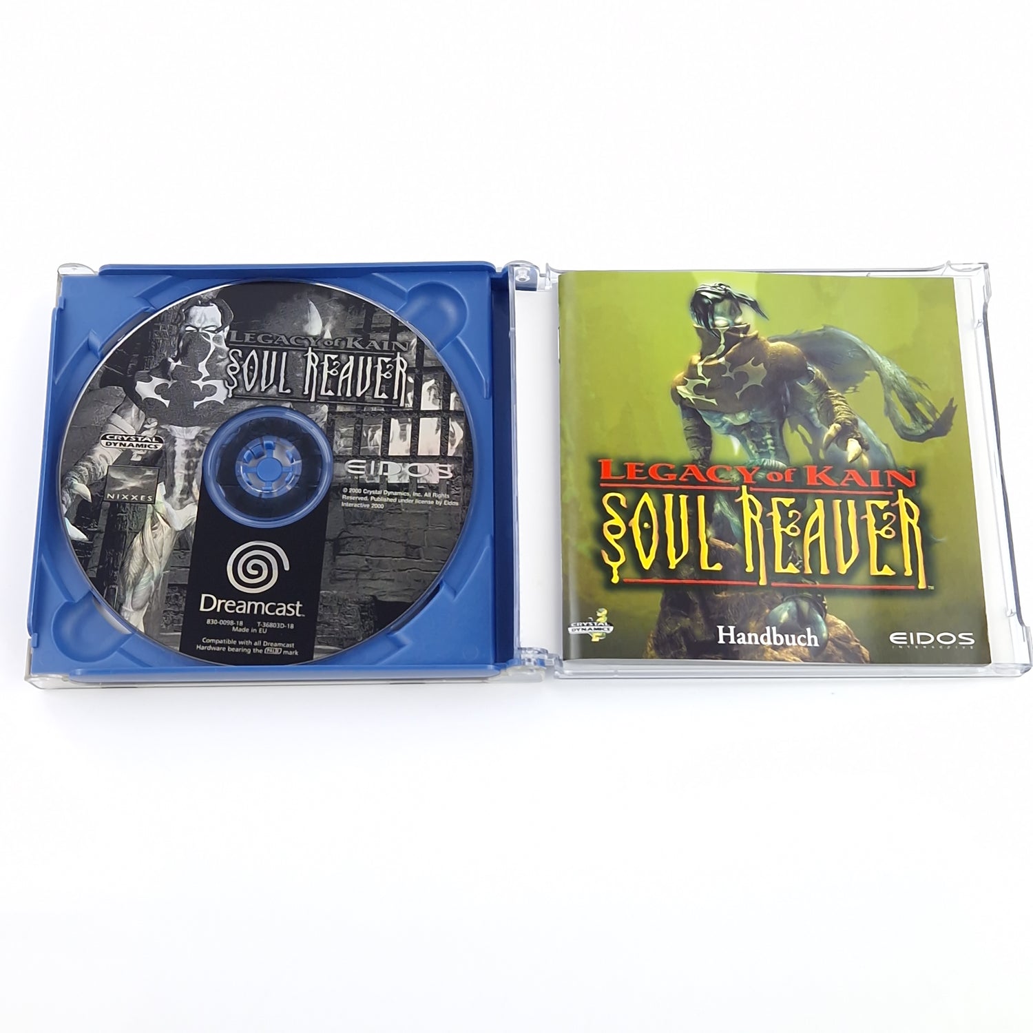 Sega Dreamcast Spiel : Legacy of Kain Soul Reaver - CD Disk Anleitung OVP / 1 DC