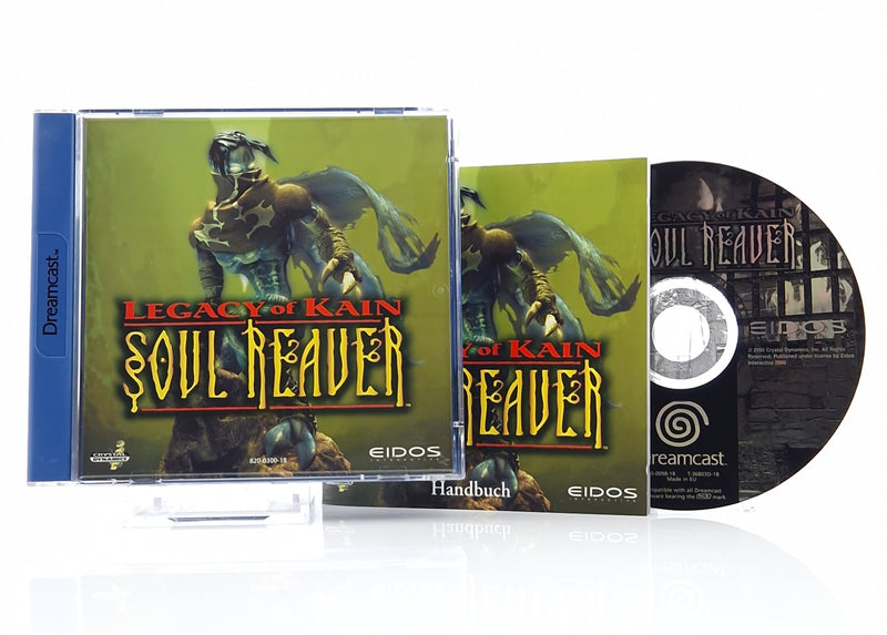 Sega Dreamcast Spiel : Legacy of Kain Soul Reaver - CD Disk Anleitung OVP / 2 DC