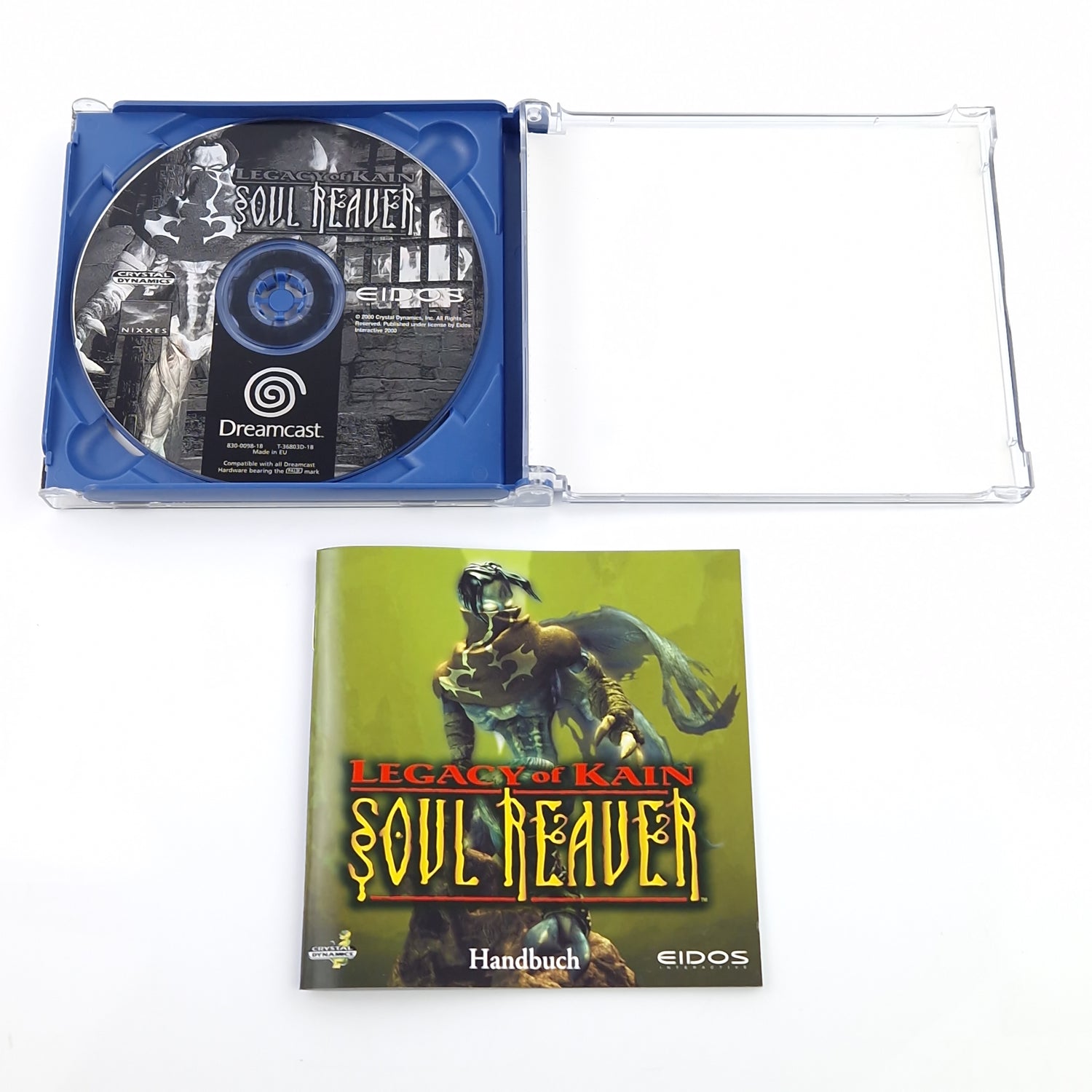 Sega Dreamcast Spiel : Legacy of Kain Soul Reaver - CD Disk Anleitung OVP / 2 DC