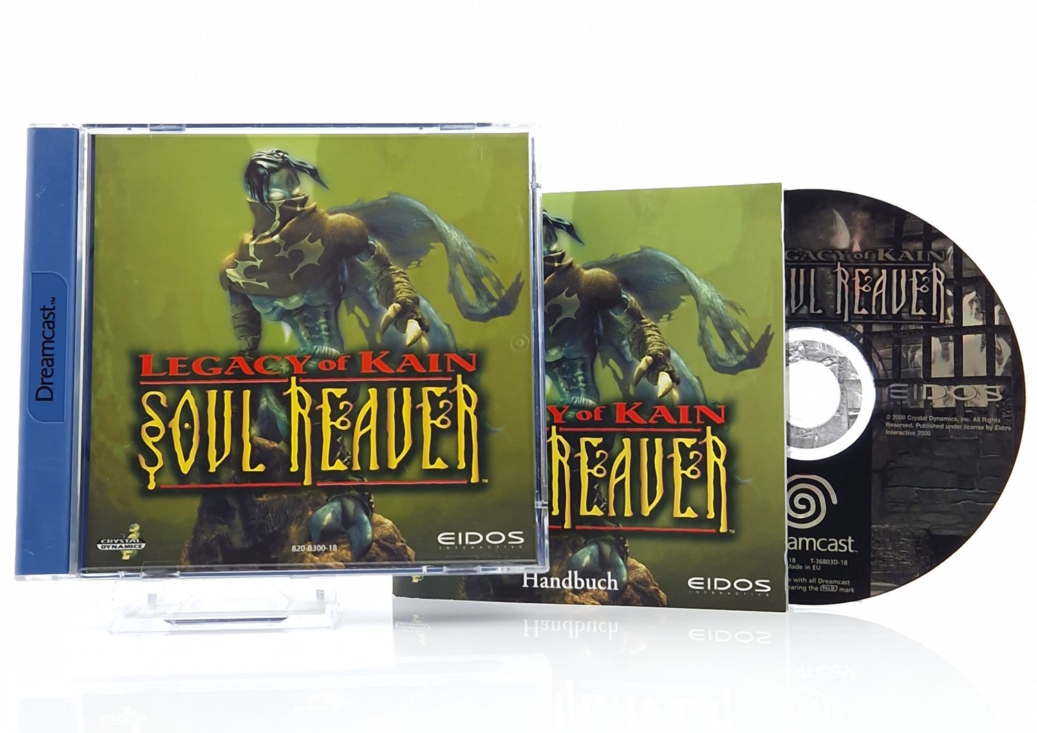 Sega Dreamcast Spiel : Legacy of Kain Soul Reaver - CD Disk Anleitung OVP / 3 DC