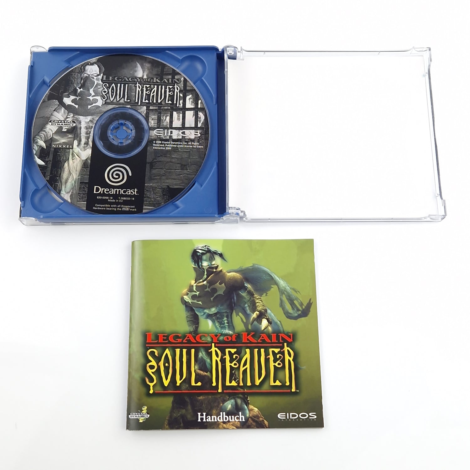 Sega Dreamcast Spiel : Legacy of Kain Soul Reaver - CD Disk Anleitung OVP / 3 DC