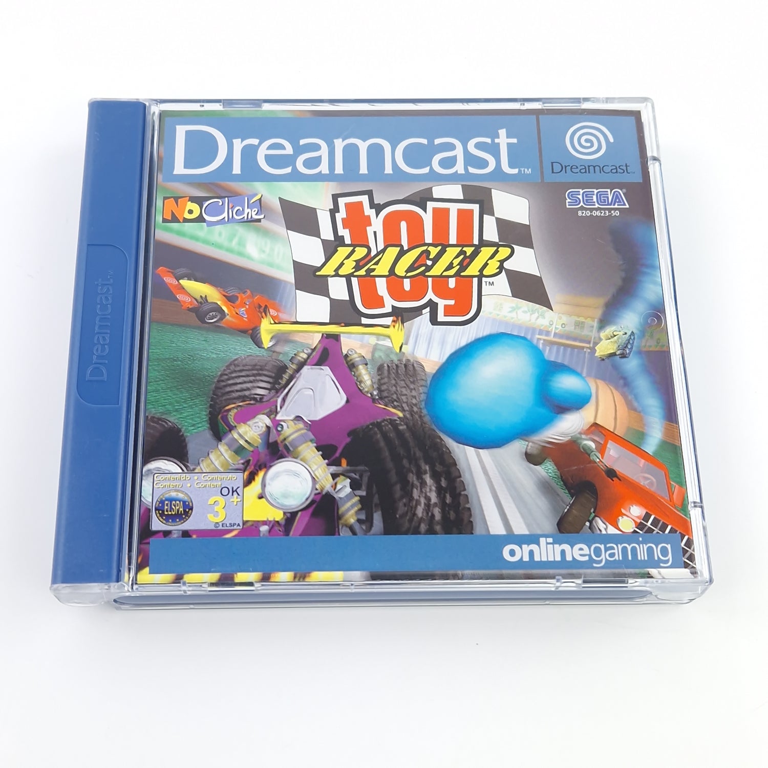 Sega Dreamcast Spiel : Toy Racer - CD Disk Anleitung OVP / DC Game 01