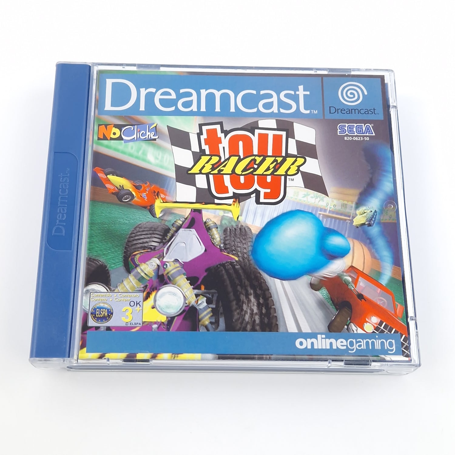 Sega Dreamcast Spiel : Toy Racer - CD Disk Anleitung OVP / DC Game 02