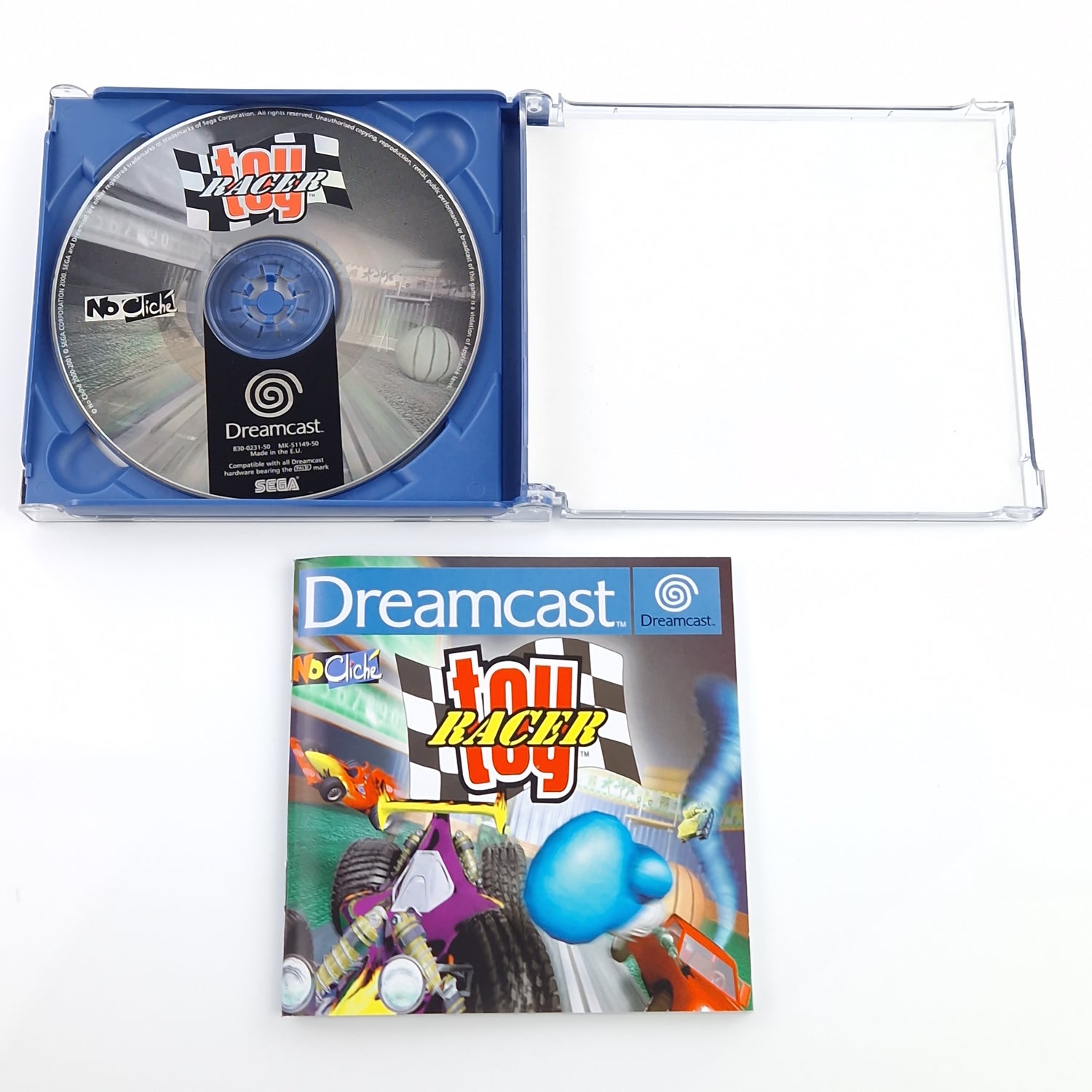 Sega Dreamcast Spiel : Toy Racer - CD Disk Anleitung OVP / DC Game 02